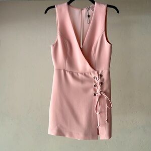 Pink classy dress